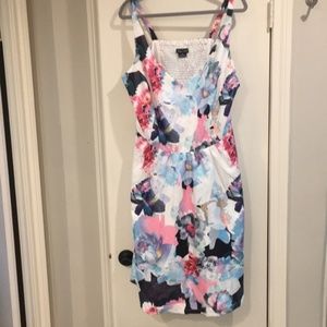 Beautiful City Chic Floral Dress